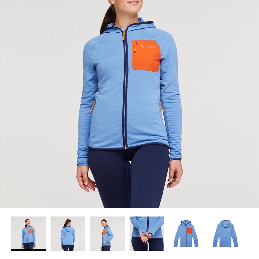 Otero Fleece Full-Zip Hooded fleece jacket size XS